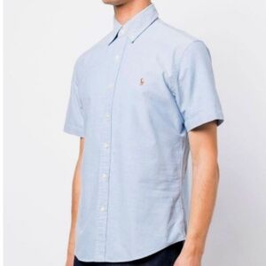 Ralph Lauren (Size XL) Men's Polo Pony Short Sleeve Classic Fit Button Shirt
